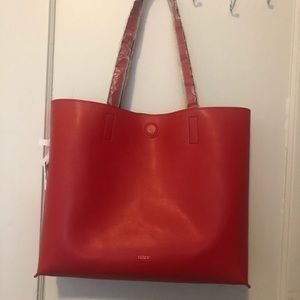 Reversible J Crew Black and Red Bag
